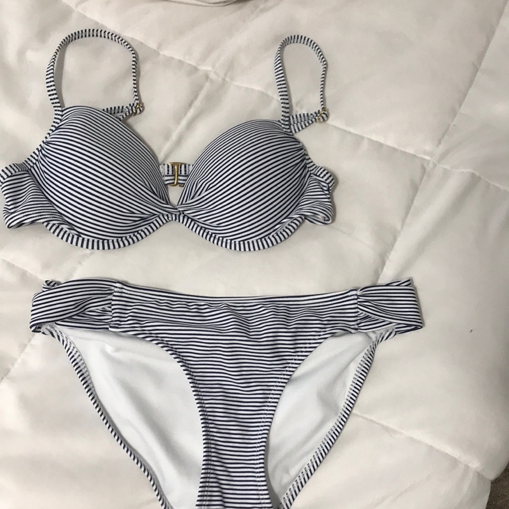 Striped Swimsuit Bikini